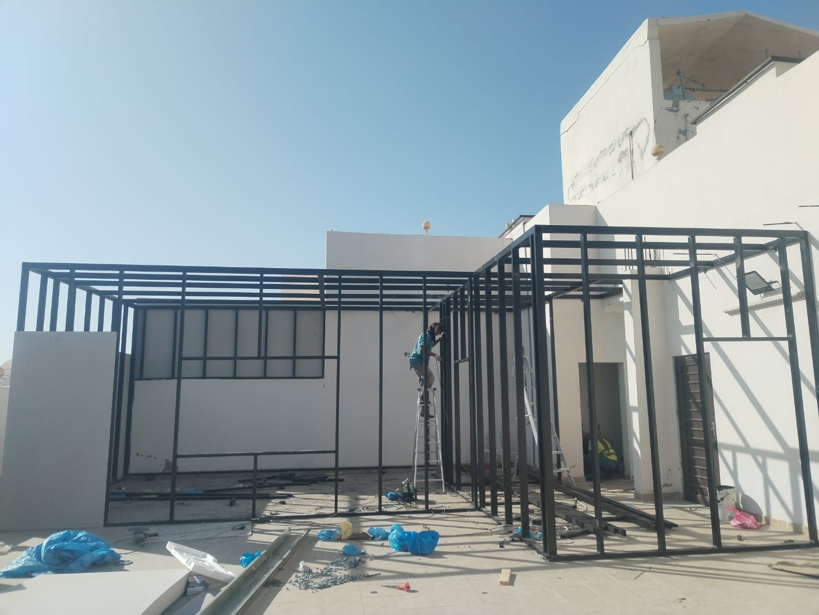 أفضل حداد مظلات وسواتر بالرياض | ورشة حدادة وتفصيل مودرن