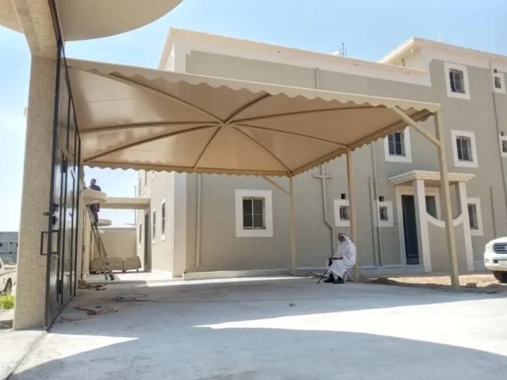 مظلات الرياض: دليل شامل لأفضل الأنواع والأسعار والتصاميم لعام 2026