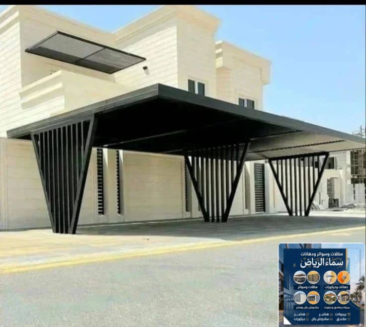 تركيب برجولات وجلسات بمختلف المقاسات في جميع انحاء الرياض، برجولات حديد، برجولات قص ليزر، برجولات خش