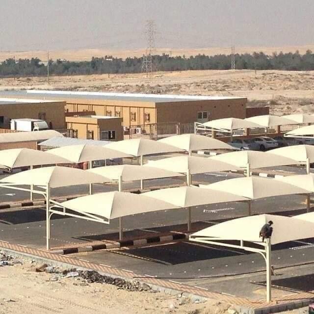 مظلات الشد الانشائي 2