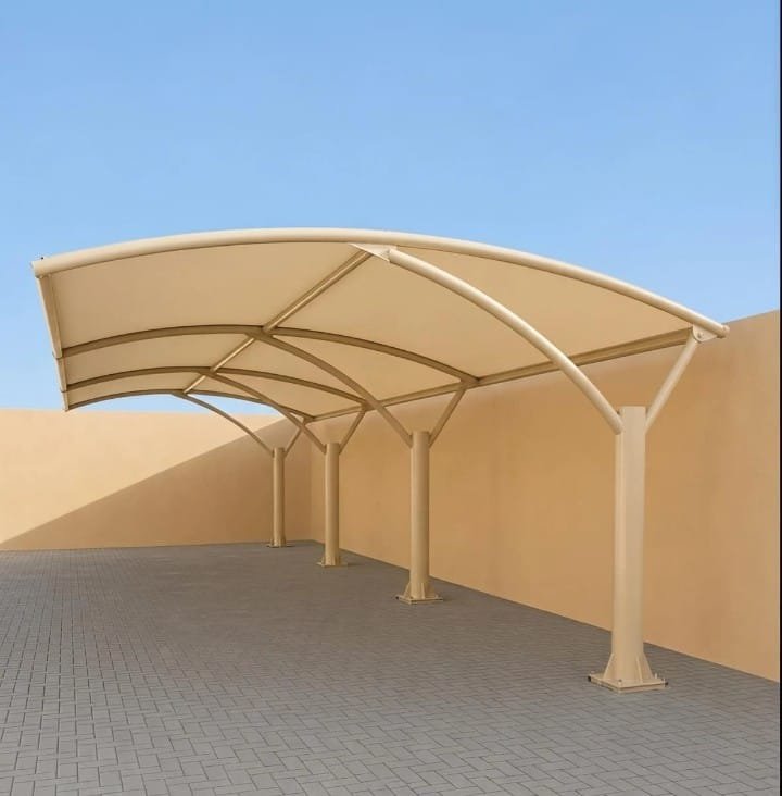 تركيب مظلات مواقف سيارات من سماء الرياض 4